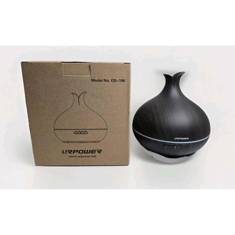 Essential Oil Diffuser, 150ml Wood Grain Ultrasonic Aromatherapy Oil Diffuser...